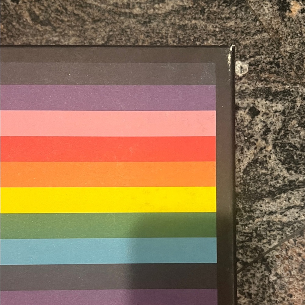 Gucci Multicolor Striped Shoe Box Rainbow Men’s Shoe Box LIMITED EDITION - Picture 8 of 12